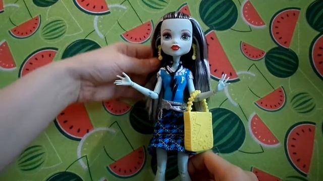 Обзор на куклу Монстер Хай*Френки Штейн-Monster High*Frankie Stein