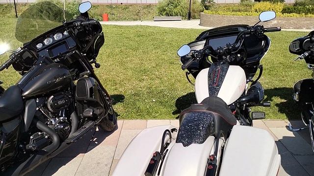 Группа владельцев Harley (H.O.G.) в Туле, Казанская набережная. Часть 2.  29.06.2024г.