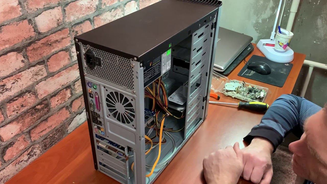 Сборка и тест двух ядерного компьютера в 2019, на перепродажу !