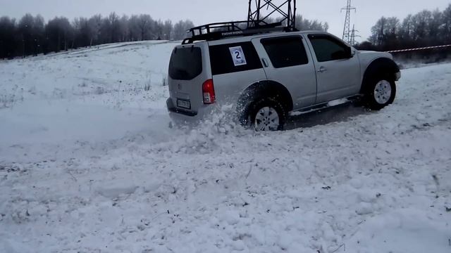 ► Гонка [Нива Vs Nissan Pathfinder Vs Patrol] Off-road #2/3