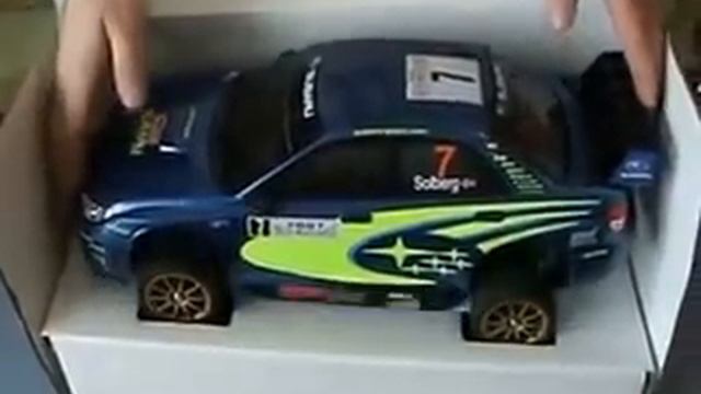 TT-01 Subaru Impreza.Прямо из коробки.