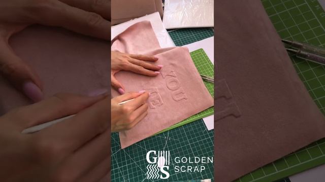 Обзор клея Golden Scrap и МК по тиснению замши