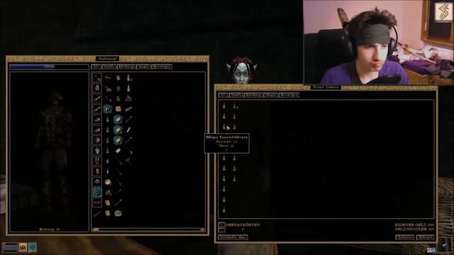 Let's Play -| TES3 Morrowind |- #010 DIESE GEISTAaaa.. - [Vanilla] [S] [FaceCam]