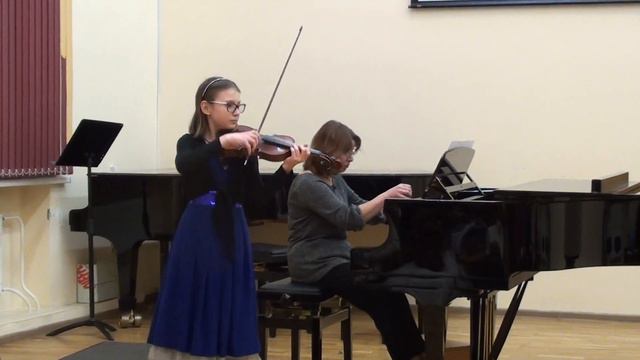 Крейслер. Маленький венский марш. Исп. Новикова Глафира 10 лет. КОНЦЕРТ СКРИПИЧНОГО ОТДЕЛА 19.12.22