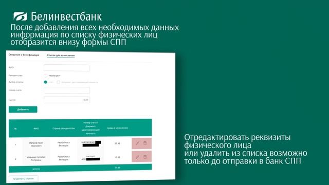 Создание сводного платежного поручения в системе дистанционного банковского обслуживания