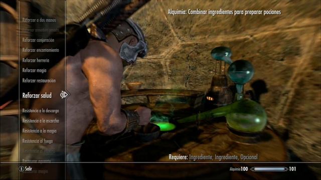 Skyrim. Como Ser INVENCIBLE. Set De Alquimia.