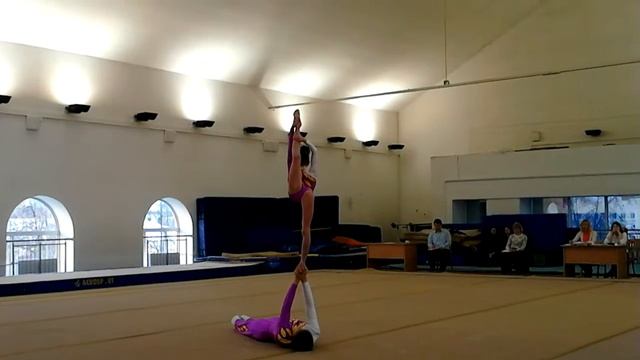 Спортивная акробатика, смешанная пара, г.Витебск