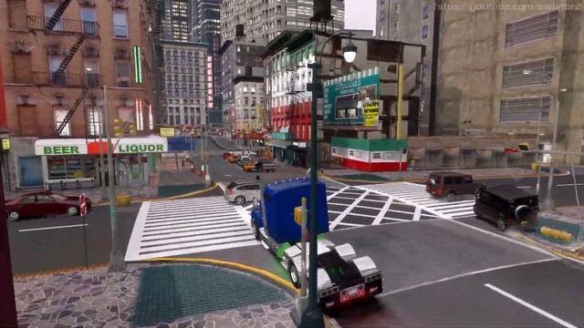 GTA 4 Crazy Truck Crashes Compilation #13