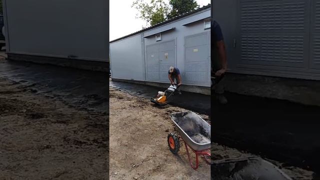 Отмостка асфальтирование