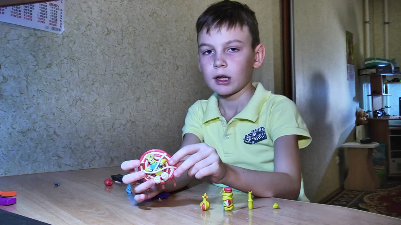 Лепим пластилин БАДИ