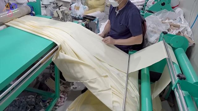 Process Of Making Soft Cotton Quilt. Korean Fluffy Duvet Factory