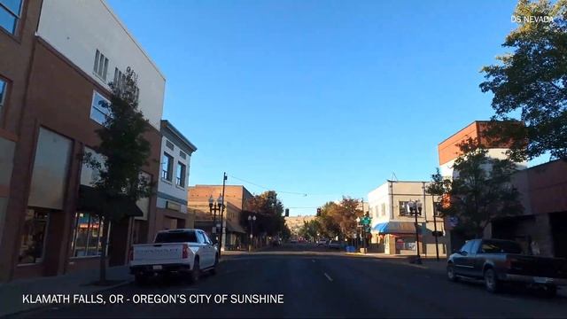 Klamath Falls, Oregon - Driving Tour 4K