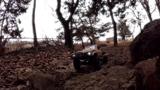 First Outside Run Of The WPL 16th Scale Hilux RC Crawler
