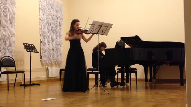 Kapustin - Violin Sonata No.1  3ч. Финал