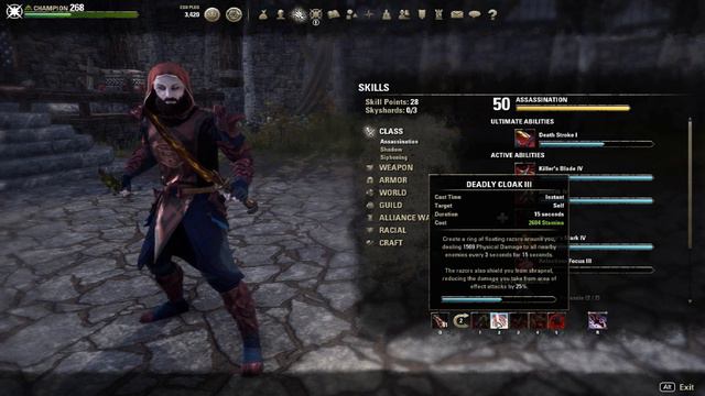 ESO: Vampire Stam Nightblade Bow/Dual Wield PVE DPS Build Guide!