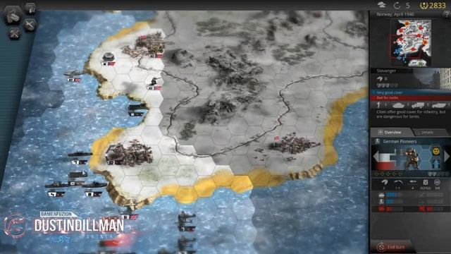 Walkthrough On Panzer Tactics HD Axis Campaign Mission 2 Try 3