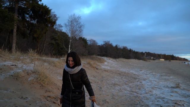 Последний день осени на Финском заливе