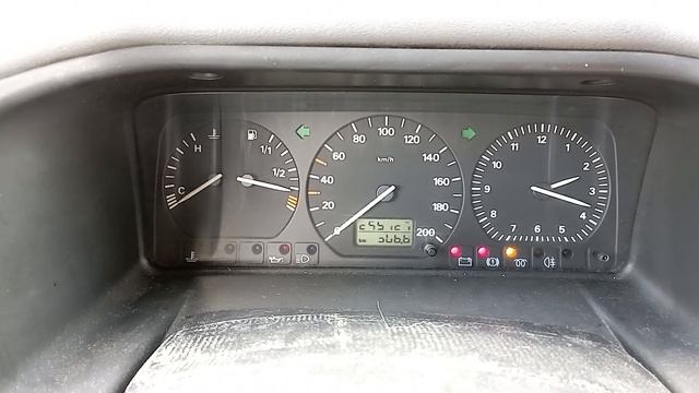 VW transporter T4 1.9td cold start