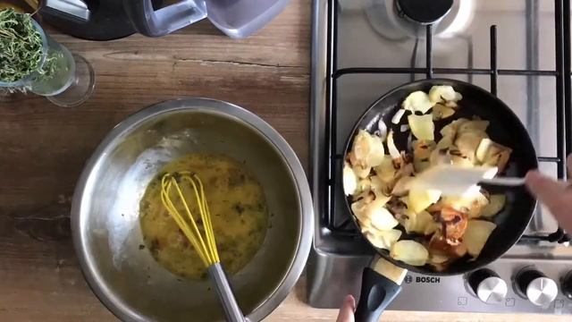 Spanish Tortilla / Испанский омлет