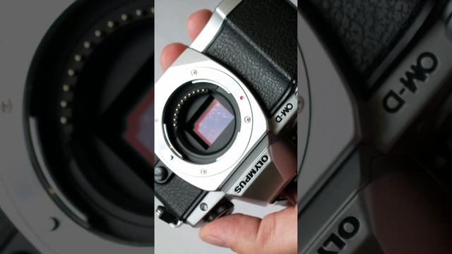 Камера упала в грязь. Sensor Cleaning Om-d E-m 10. Чистка матрицы. #shorts #sensorcleaning