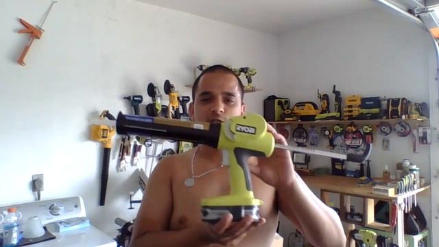 New Ryobi P310G Caulk Gun ( One+Plus System )
