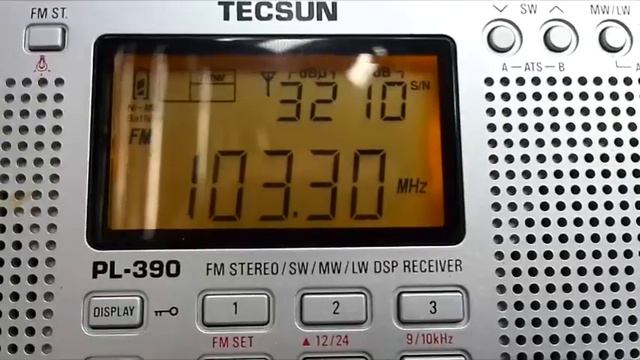 Tecsun PL-390   Sony Xdr-f1hd   JVC Kd-x150   Fm Test