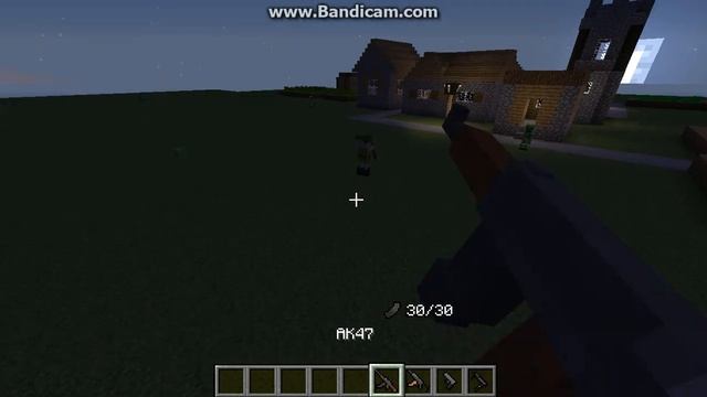 мод на майнкрафт 1.7.10 Mod Flans:оружья и 2 слота брони джеггирнаута