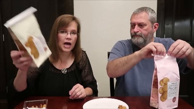 Trader Joe’s Cookies: Peanut Butter Chocolate Chip, Georgia Pecan Butterscotch Chip, Benne Wafer