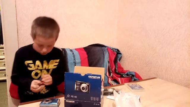 Распаковка фотоаппарата