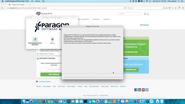 Using A Seagate External Hard Drive On Mac And Windows (NTFS)
