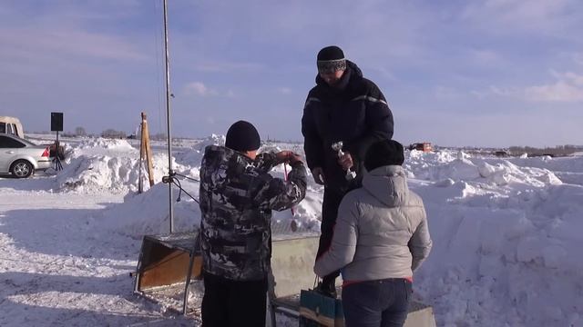 Зимние трековые гонки.  Канск 2018. Награждение