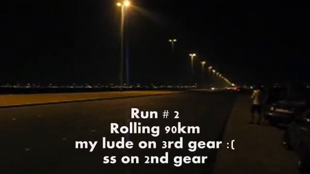 TURBO Prelude F22B Vs Lumina SS 05 Bolt-ons At Jeddah CITY