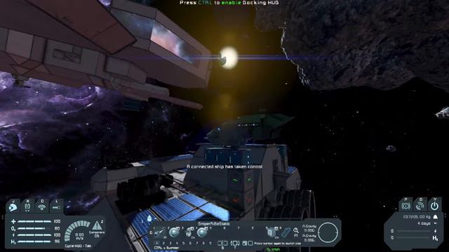 Space Engineers - Infinite Night - Moving Day Is A Very Dangerous Day - Part 2
