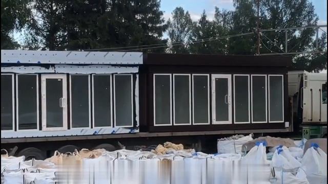 Перевозка торгового павильона