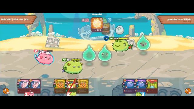 BIG CHIEF AXIE ACADEMY | USA + PH | CHOWWDII Defeats ELIJAH MT8 | CTG