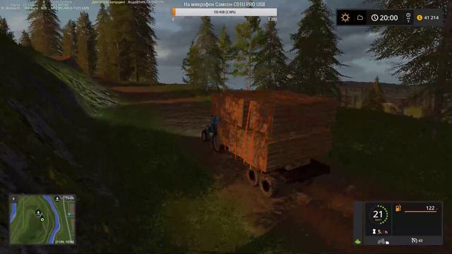 Farming Simulator 17 ► Сосновка Work Edition ► КООП ► Жизнь на сервере). #3