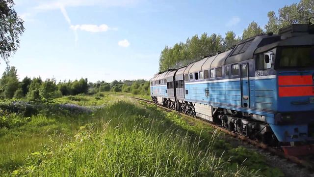 2ТЭ116-1740, перегон Бологое-Полоцкое - Бологое-Московское