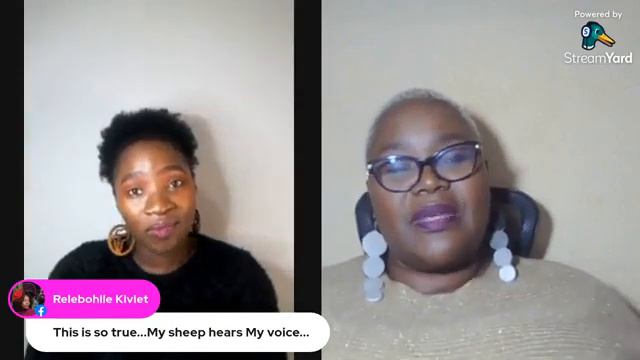 In Conversation With Rev Pertunia Mothiba Thalking Bold.