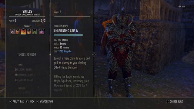 Argonian DK Tank Build - ESO