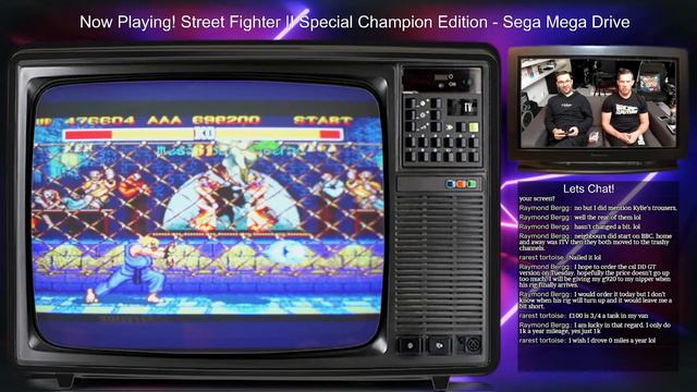 Street Fighter II Special Champion Edition - Sega Mega Drive- Live Longplay - Playthrough