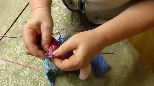 Урок вязаного пэчворка N 9. Модуль ''СТРЕЛКА'',часть-3.