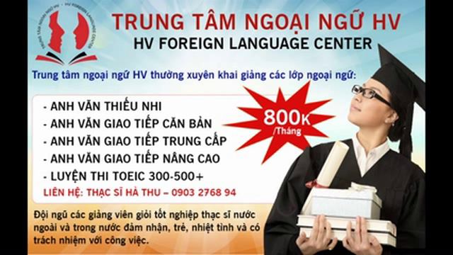 Học Toeic 300-500 Bài Test 05 dành cho học viên Ngoại Ngữ HV
