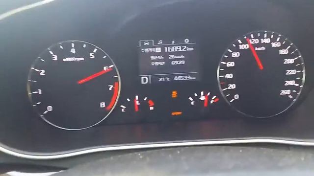 2014 K7 3.0 LPG 제로백 가속  Kia K7  Kadenza 3.0 LPI 235ps 0-150kmh Acceleration