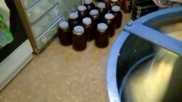 Пчеловодство. Центробежный мед.