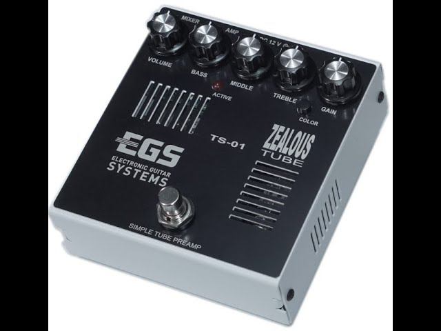 EGS Preamp Zealous  DEMO (Simon McBride Love Song Cover)