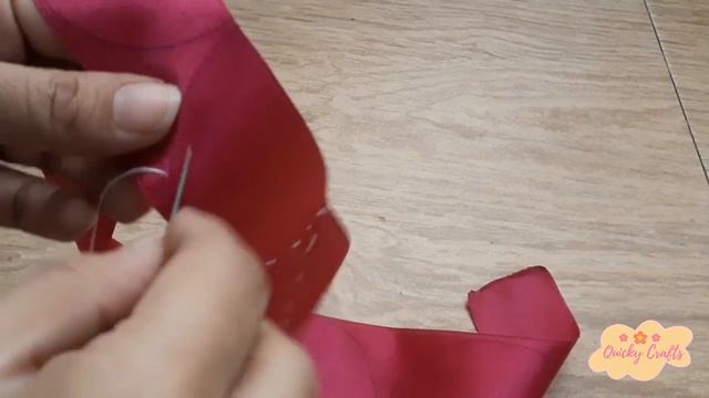 Amazing Ribbon Art|Easy DIY Ribbon/Fabric Flowers|Hand Embroidery Designs|Cloth Flower|Quicky Craft