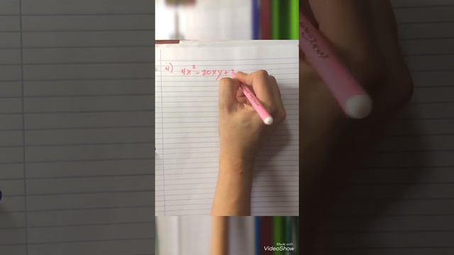 Factorización Identificación