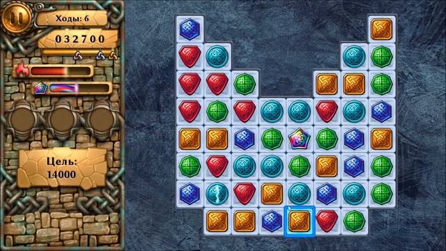 Jewel Tree Match - одна из игр три в ряд без регистрации