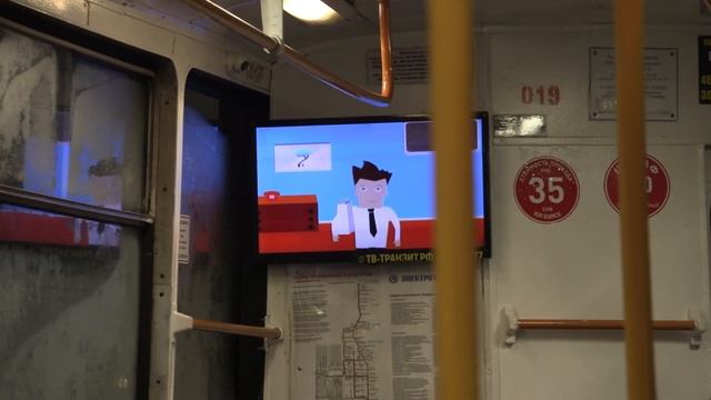 Поездка на КТМ 5 №019 маршрут №4 Набережные Челны (06.01.2024)