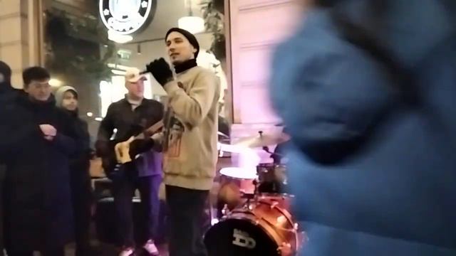 УЛИЧНЫЕ МУЗЫКАНТЫ(14)СПб,гр.АЙДАХО,11.02.23.